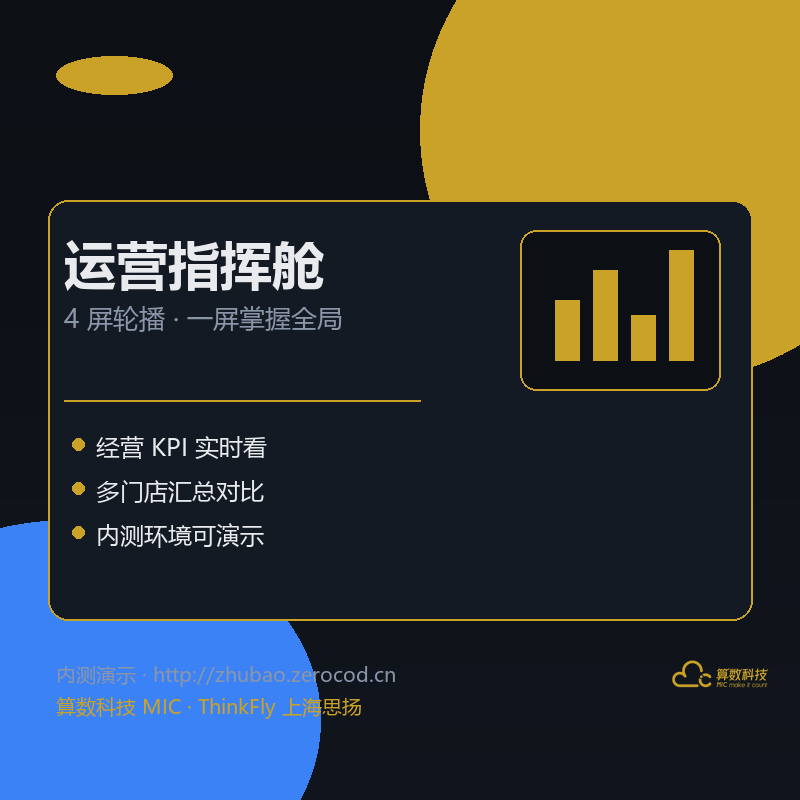 数据驾驶舱 界面预览